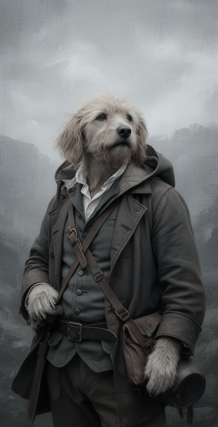 Pet portrait example