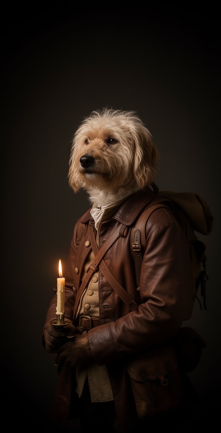 Pet portrait example