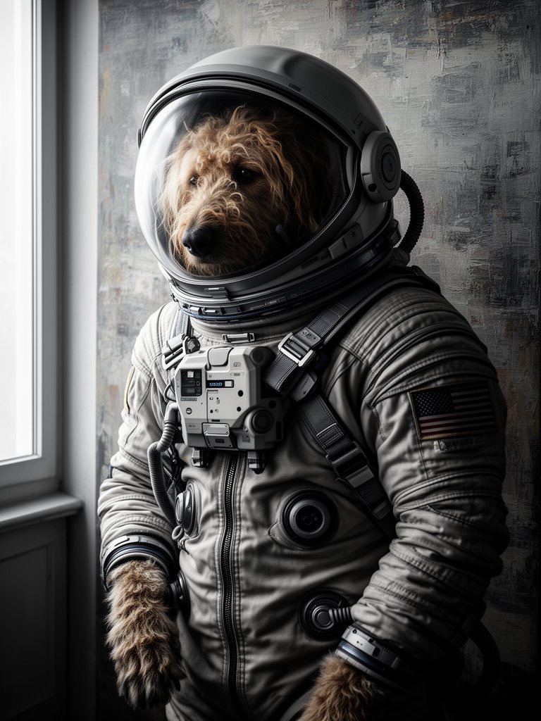 Pet portrait example